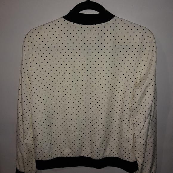 Tilley creamy white and black polka dot lightweight jacket - Picture 2 of 2